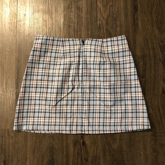 SOLD Urban Outfitters Plaid Mini Skirt - Picture 3 of 4